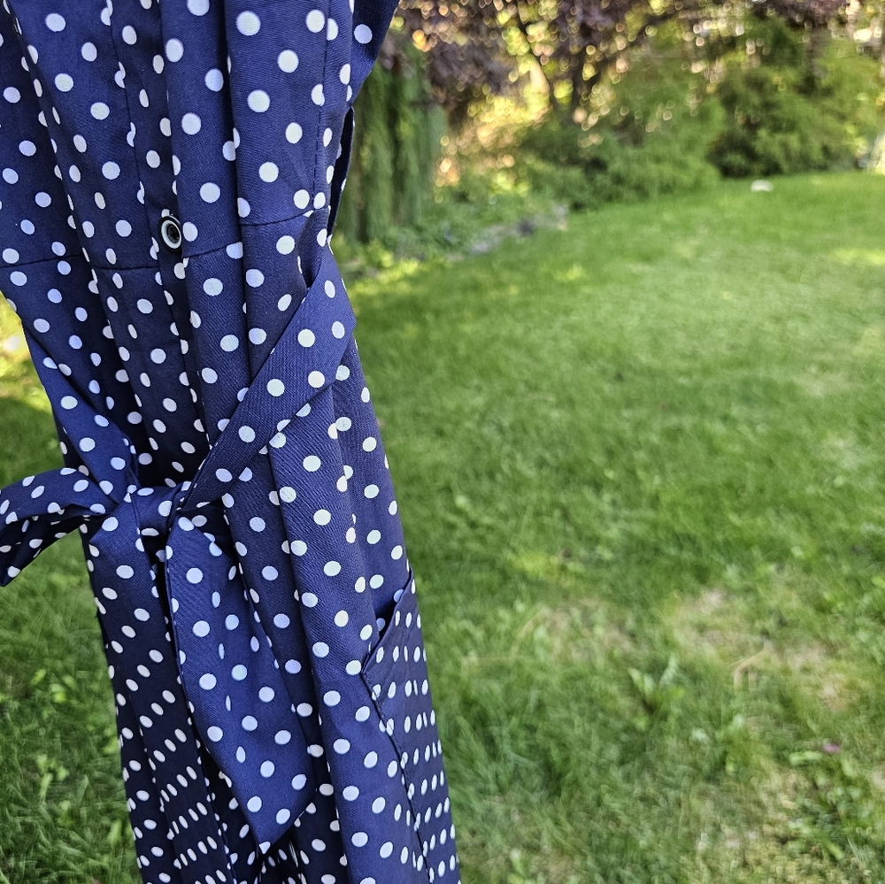 Polka dot midi dress - Picture 5 of 7
